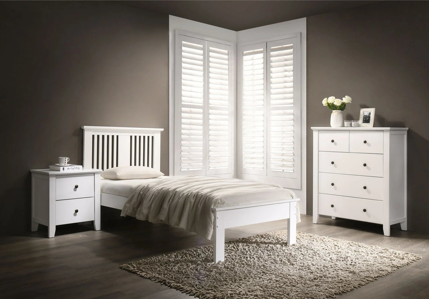 Hanna Slatted Bedframe