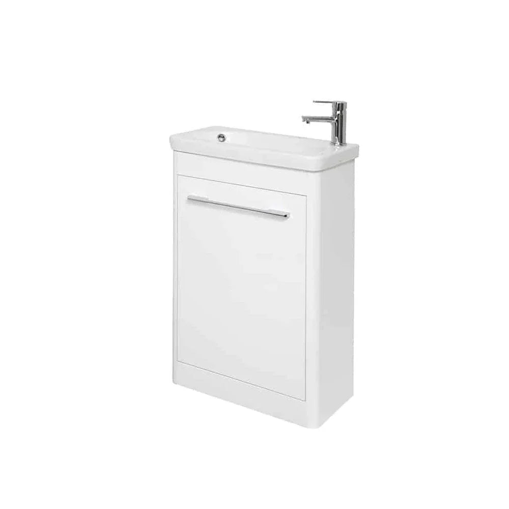 Piccollo 500mm Unit & Basin White