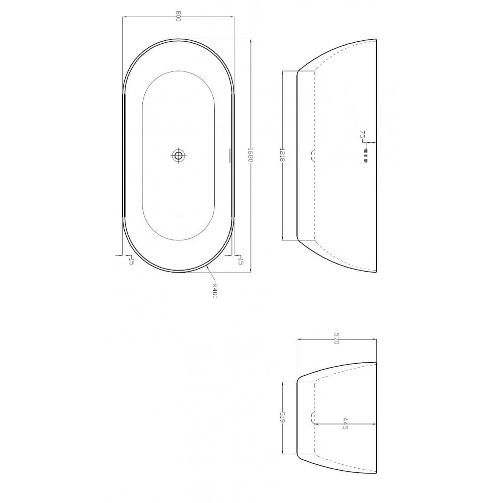Summit Luxury Freestanding Bath