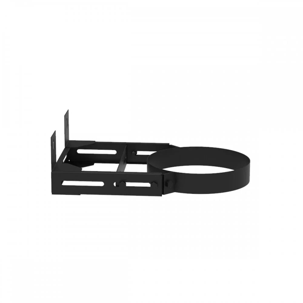 100mm BLACK SOLINOX ADJUSTABLE WALL BRACKET 60-110 mm