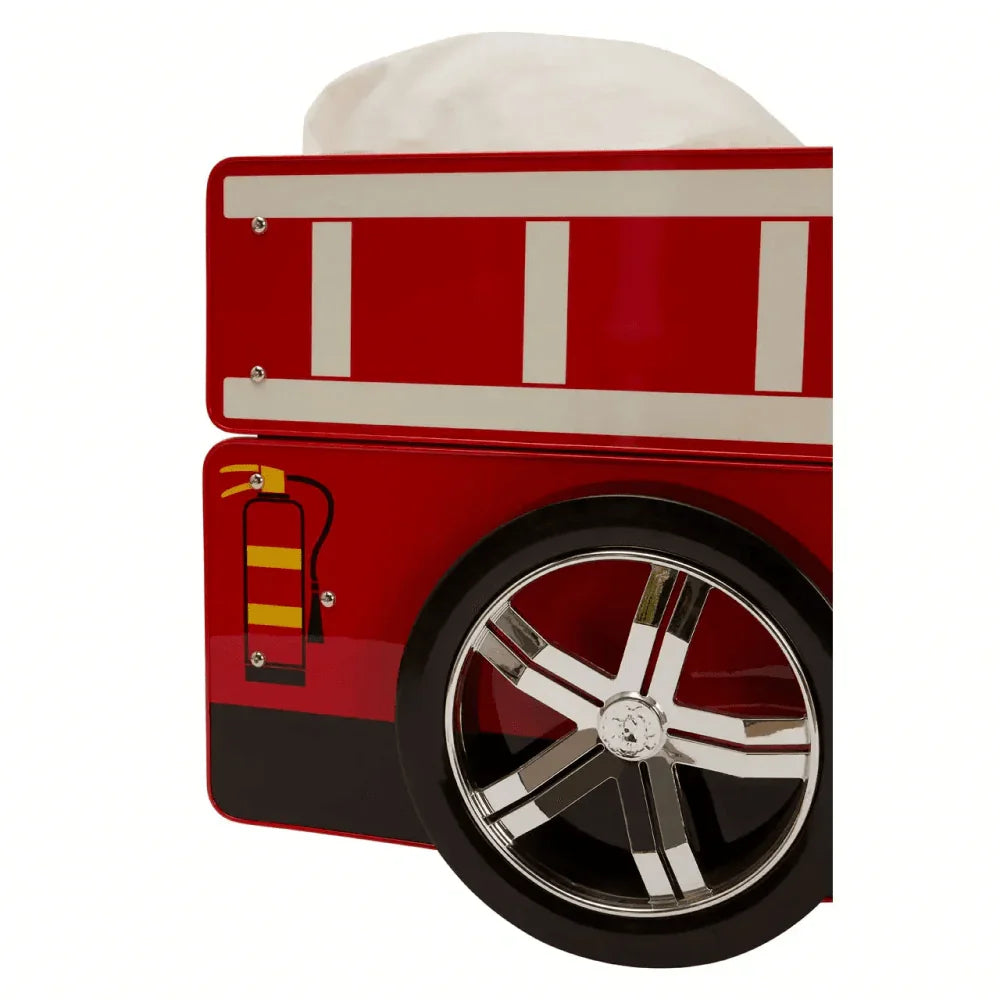 Brayden Red Fire Engine Bed