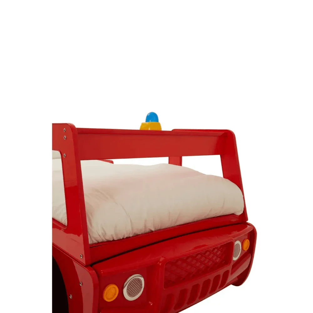 Brayden Red Fire Engine Bed
