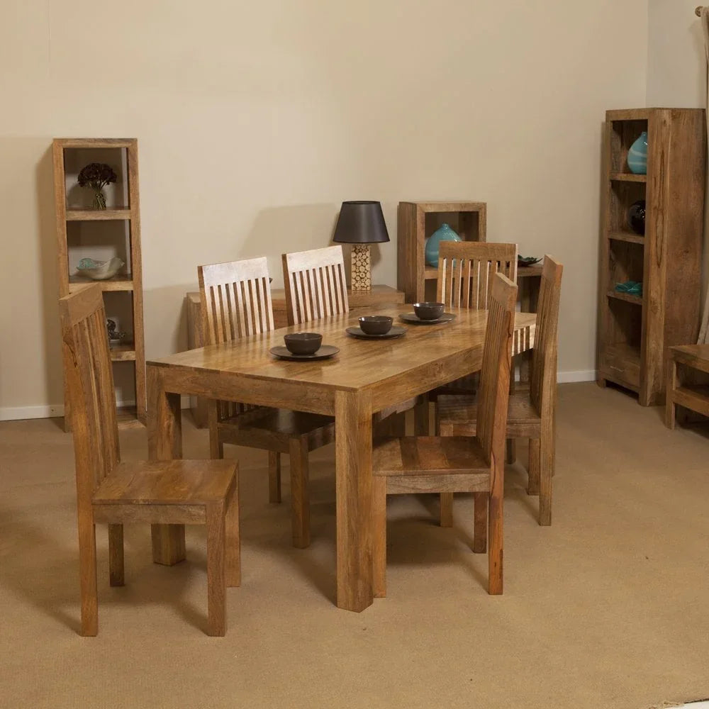 Cube Mango Lamp Table