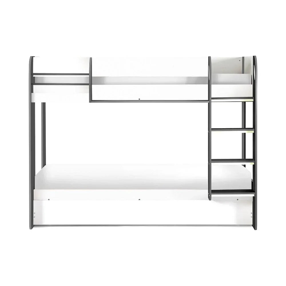 Mars Bunk & Underbed Charcoal & White