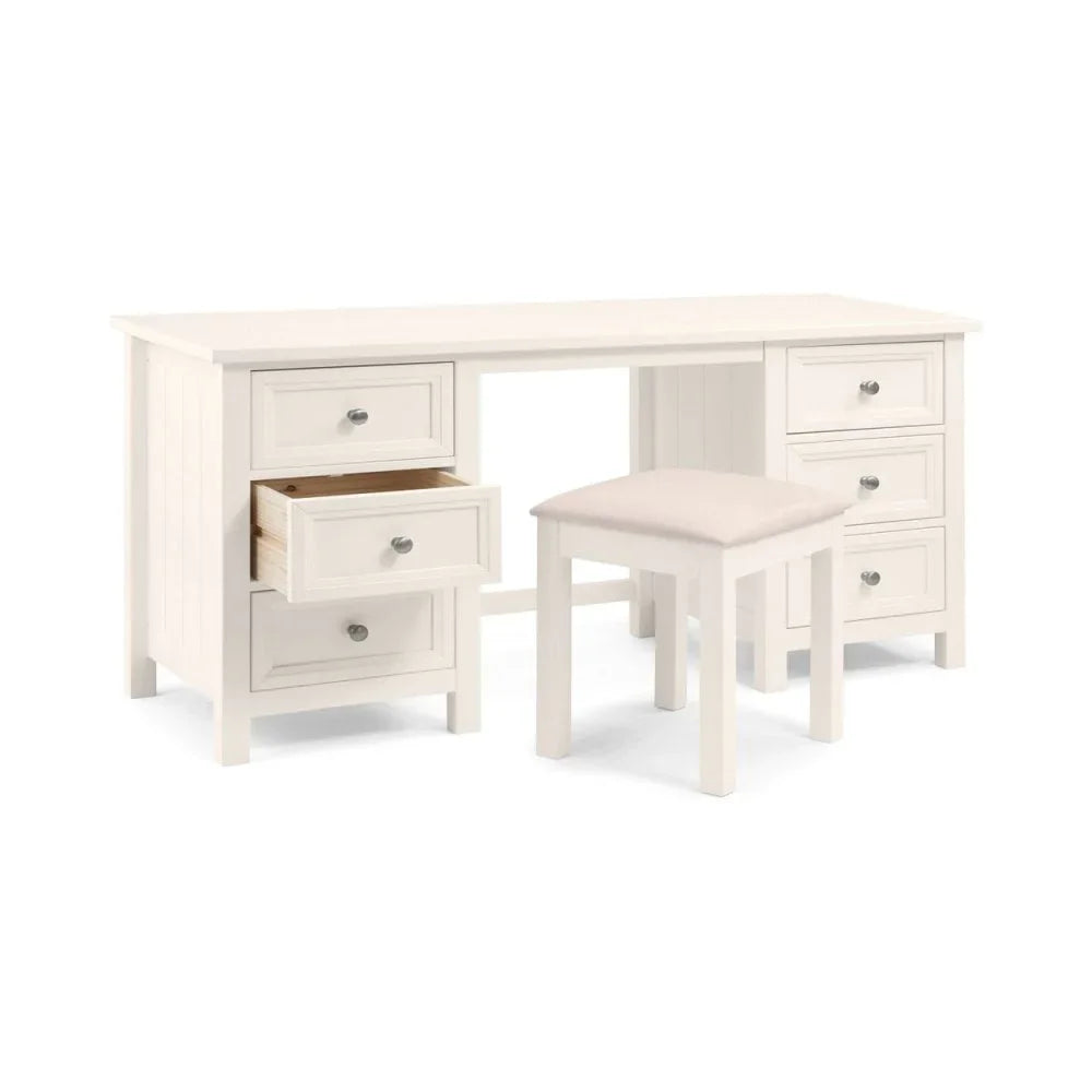 Maine Dressing Table - Surf White