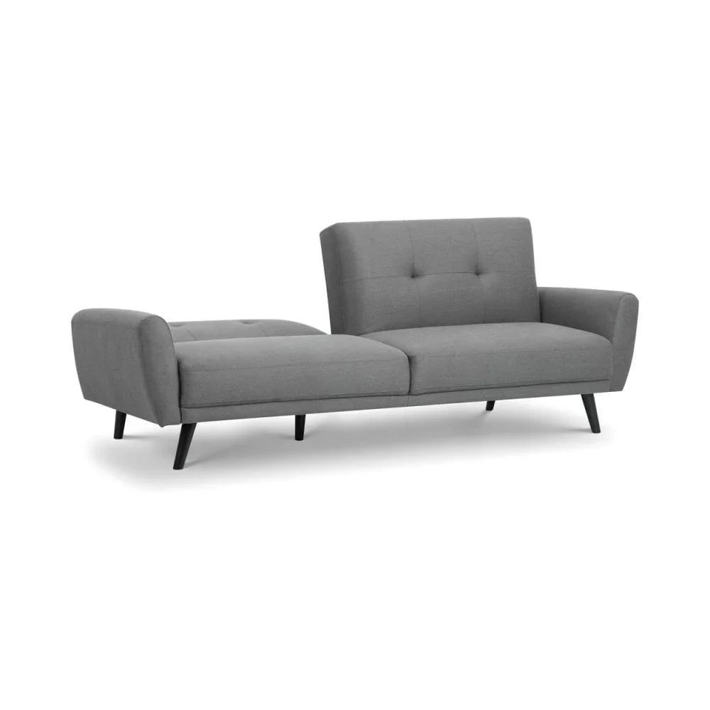 Monza Fabric Sofa Bed - Grey