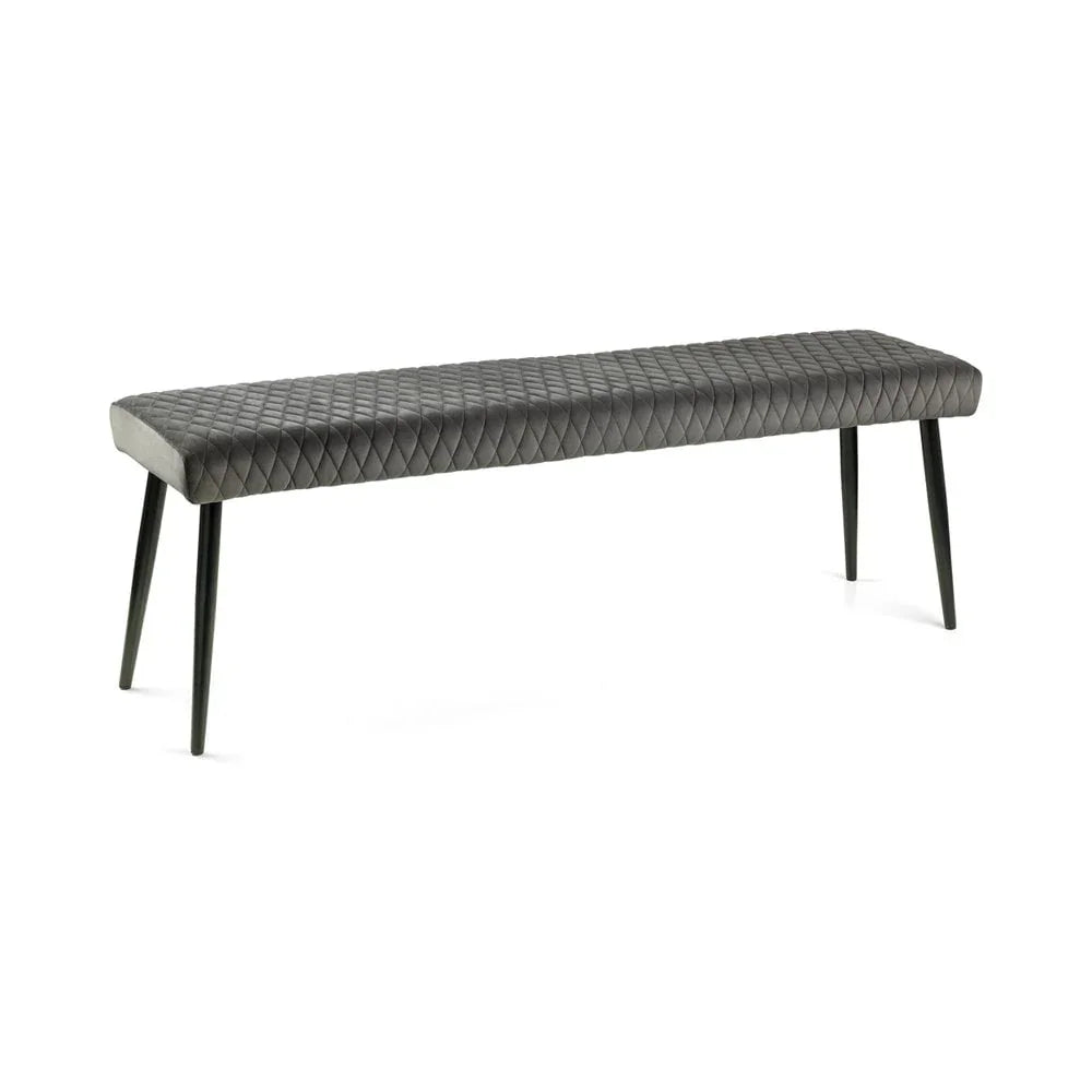 Luxe Low Bench - Grey