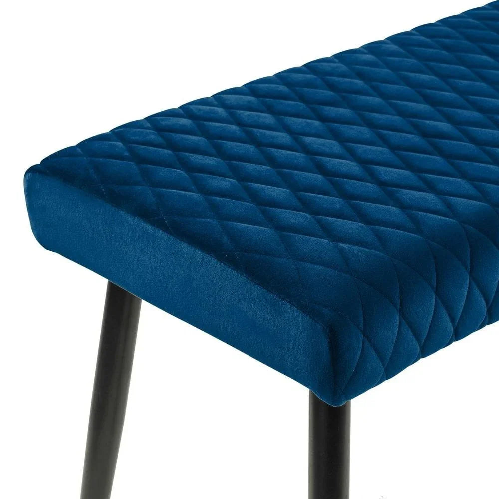 Luxe Low Bench - Blue