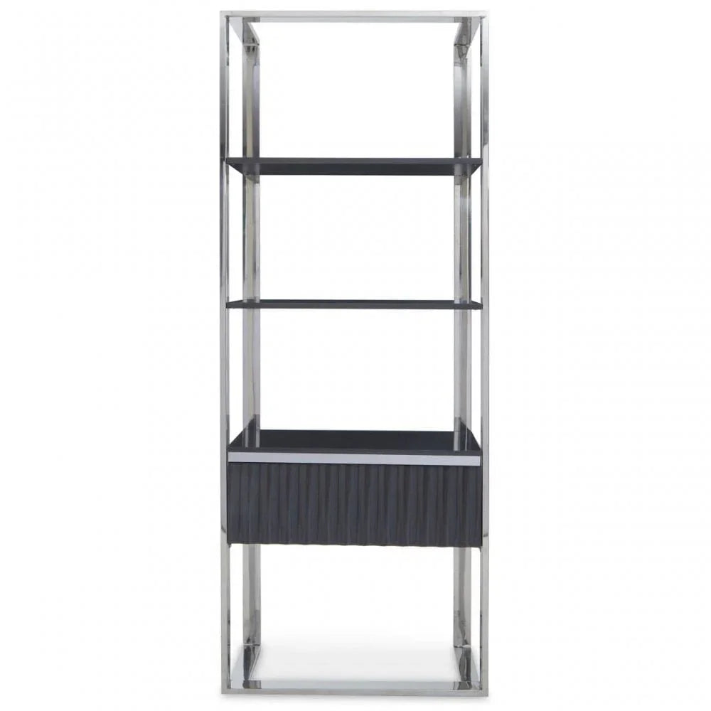 Verona Grey Shelf Unit