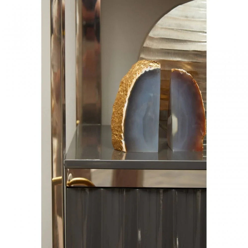 Verona Grey Shelf Unit