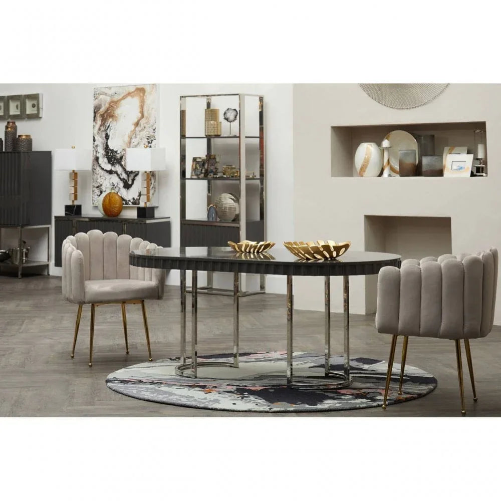 Verona Grey Shelf Unit