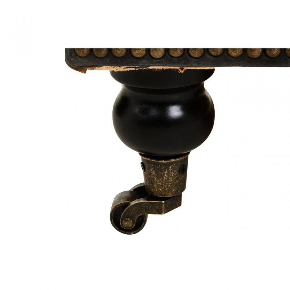 Everett Ebony Leather Sofa