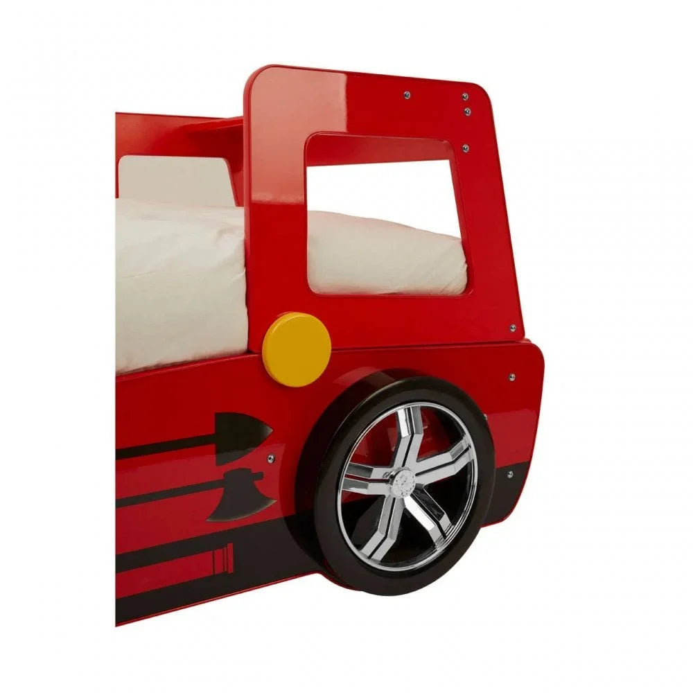 Brayden Red Fire Engine Bed