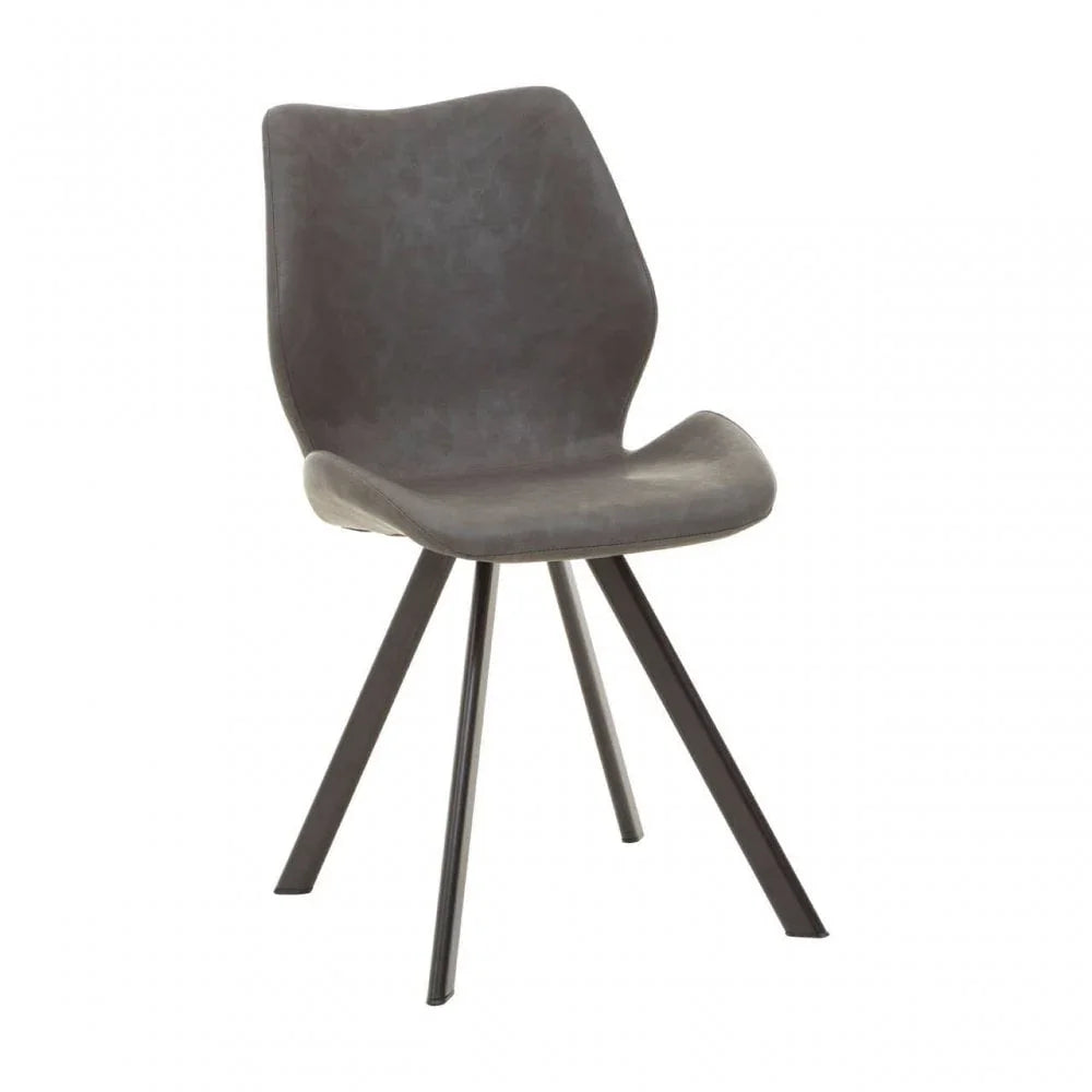 Hudson Round Grey Dining Set