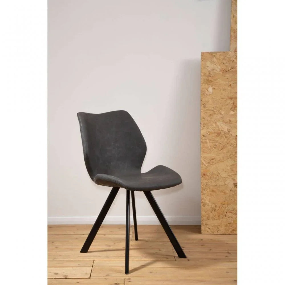 Hudson Round Grey Dining Set