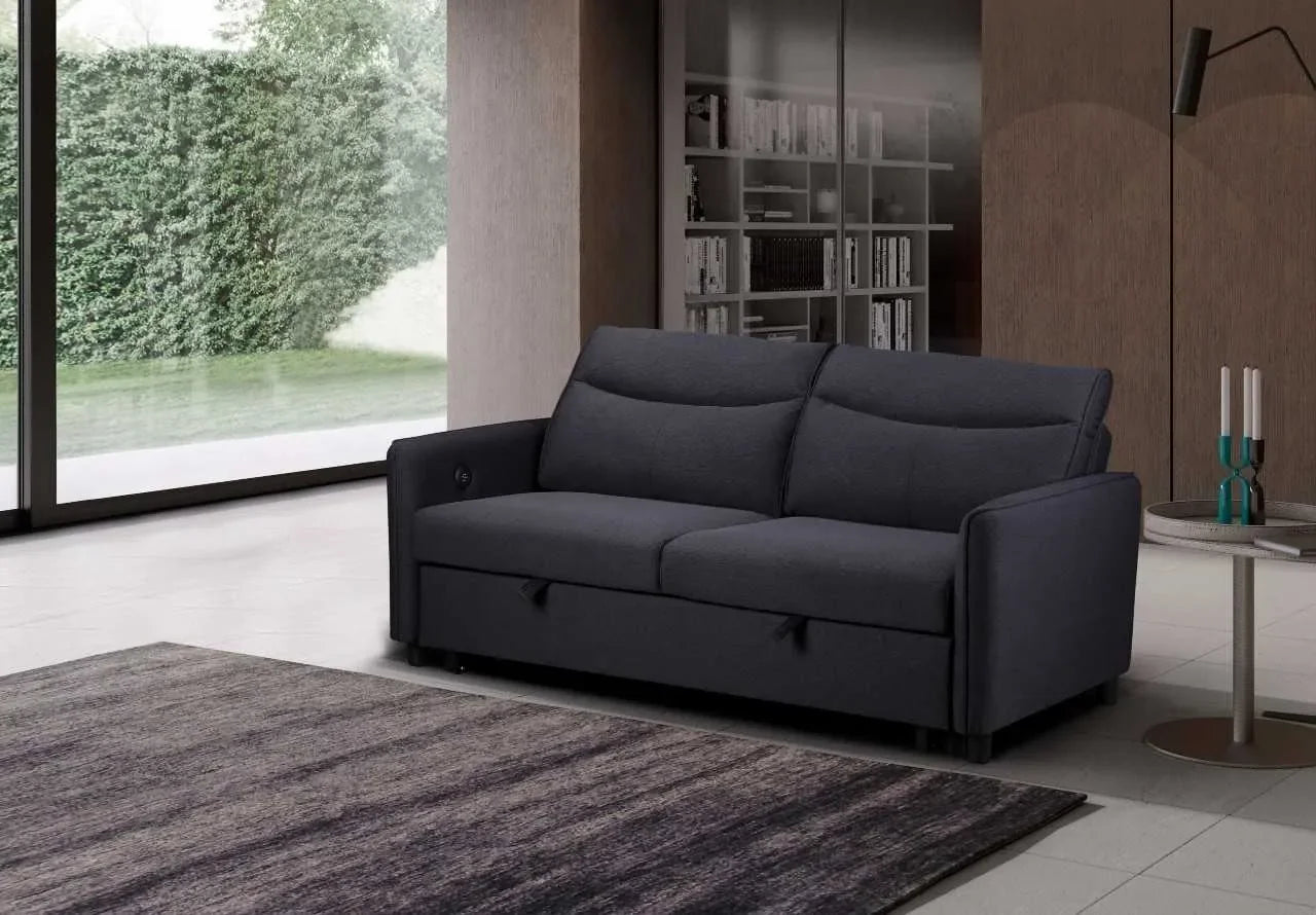 Sheila Dark Grey Sofabed (Eclipse) - Sheila Dark Grey Sofabed (Eclipse)