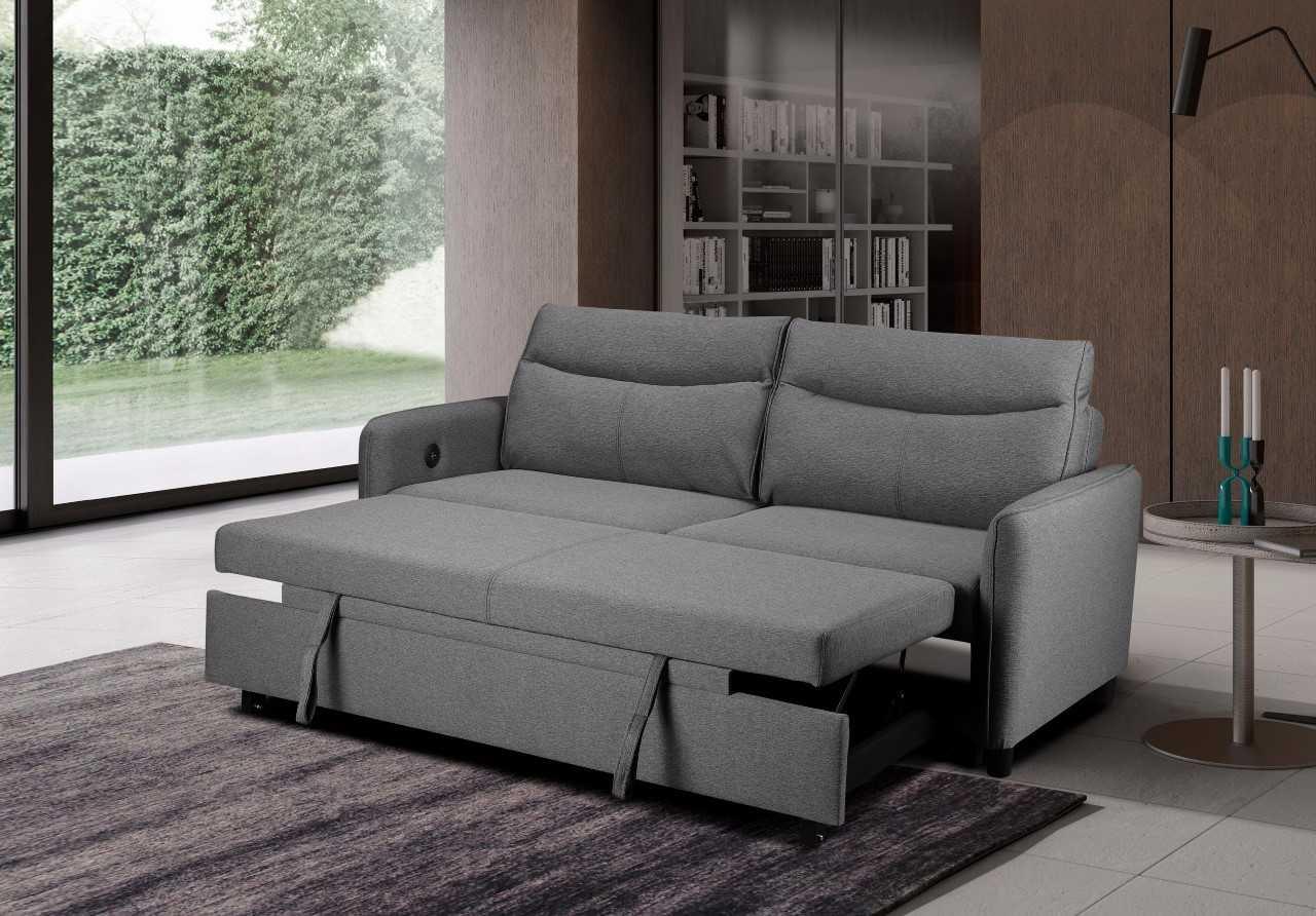 Sheila Light Grey Sofabed (Pepper) - Sheila Light Grey Sofabed (Pepper)