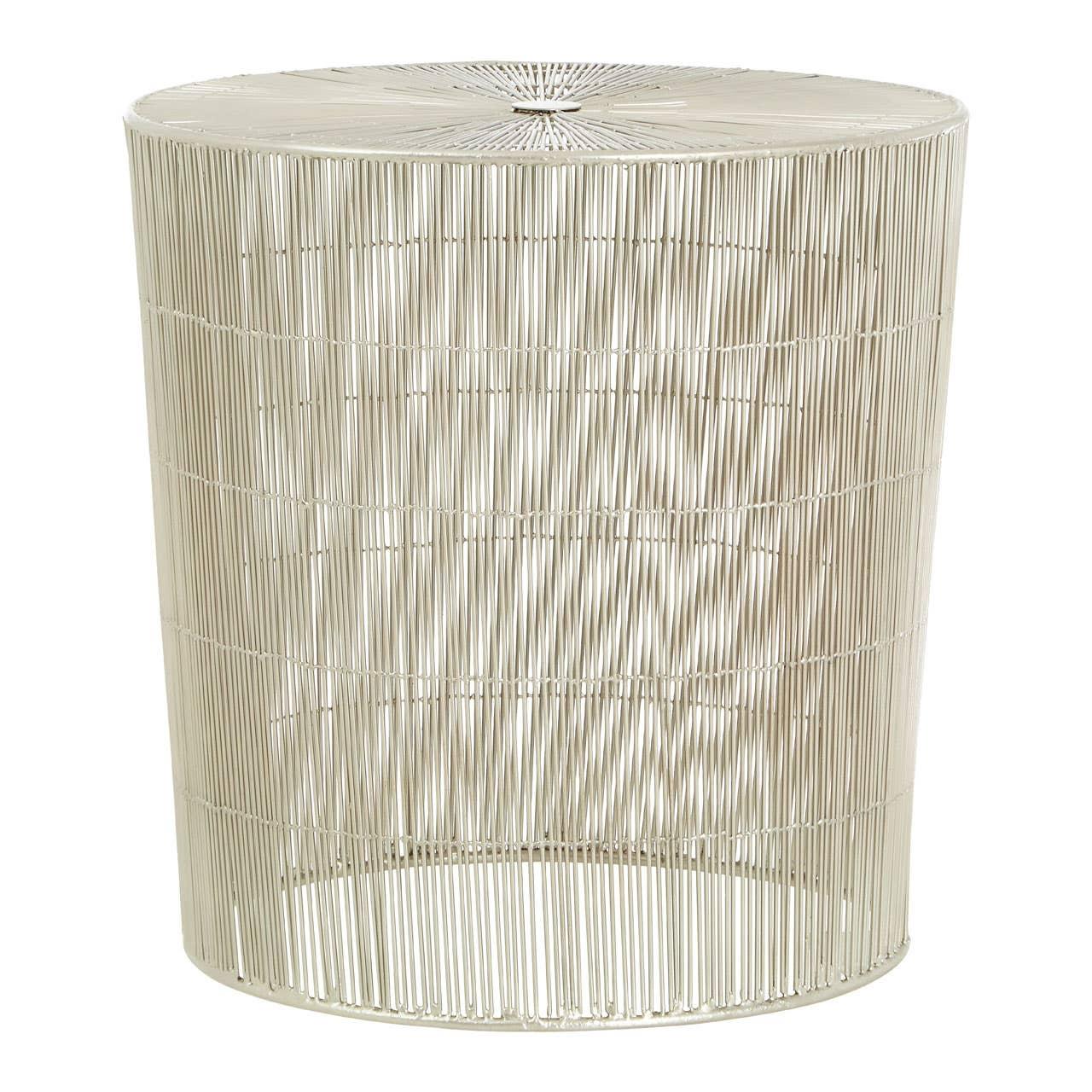 Circular Iron Cage Table