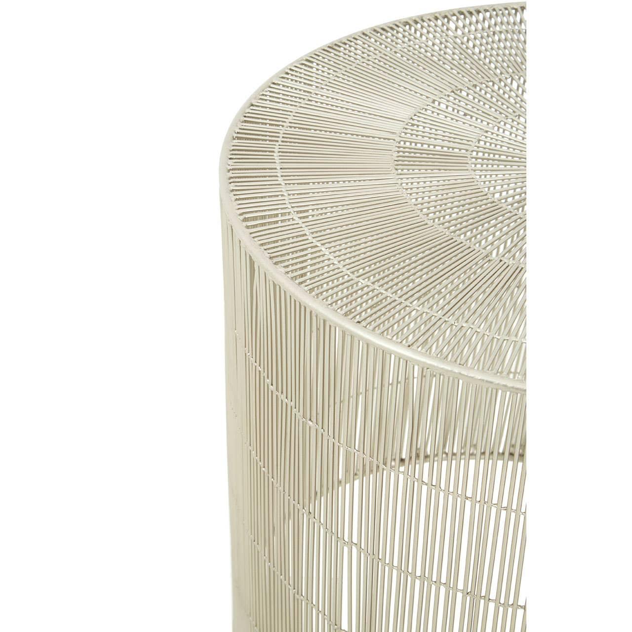 Circular Iron Cage Table