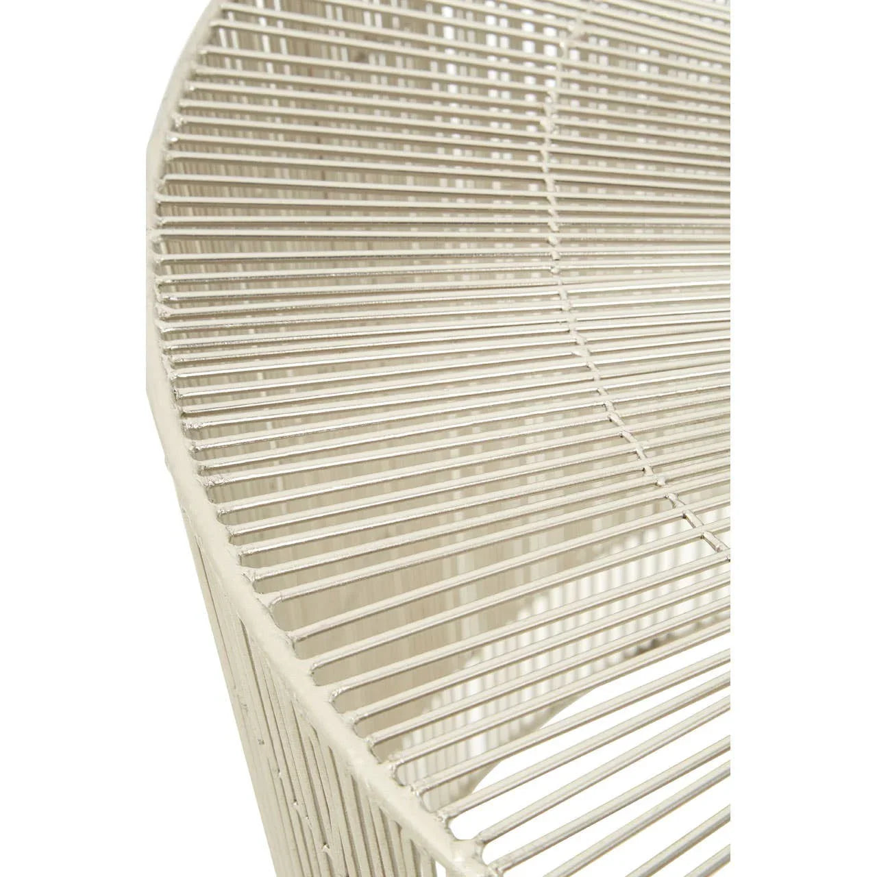 Round Iron Cage Table