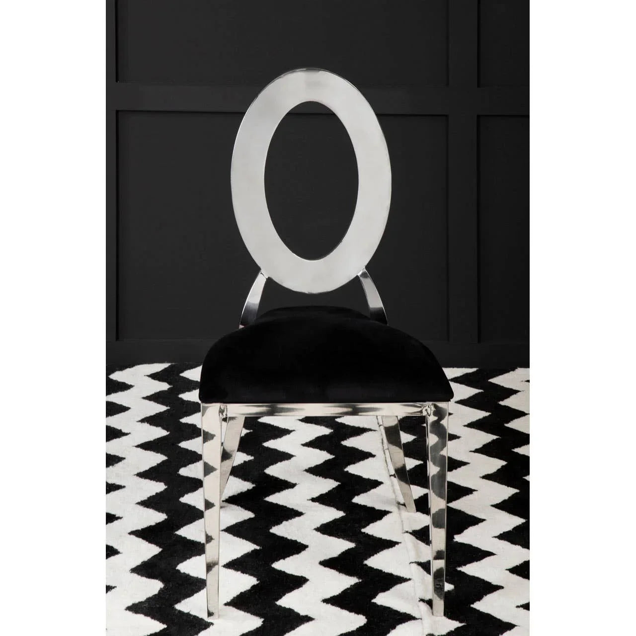 Modern Silver Dining Chair