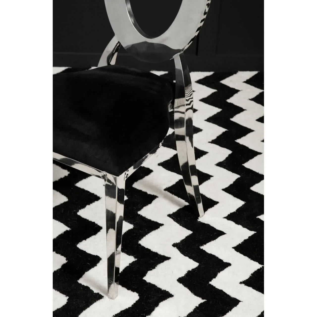 Modern Silver Dining Chair