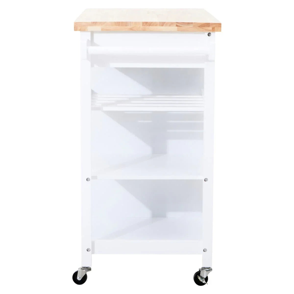Sleek Kitchen Storage Cart