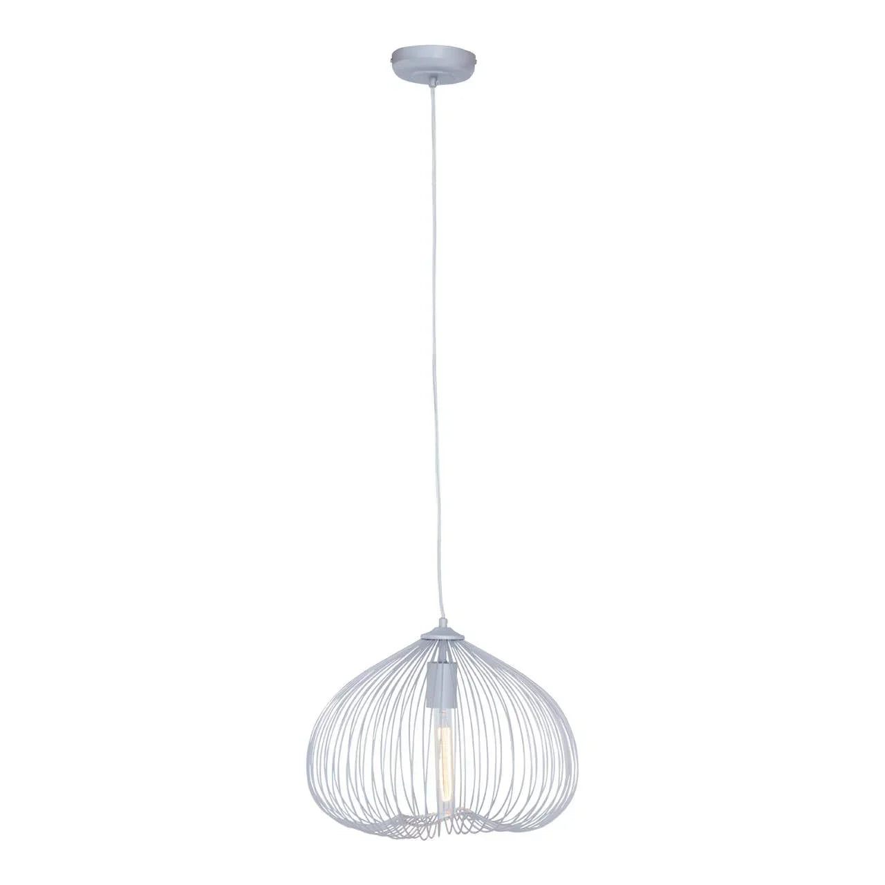 Geometric Wire Pendant Light