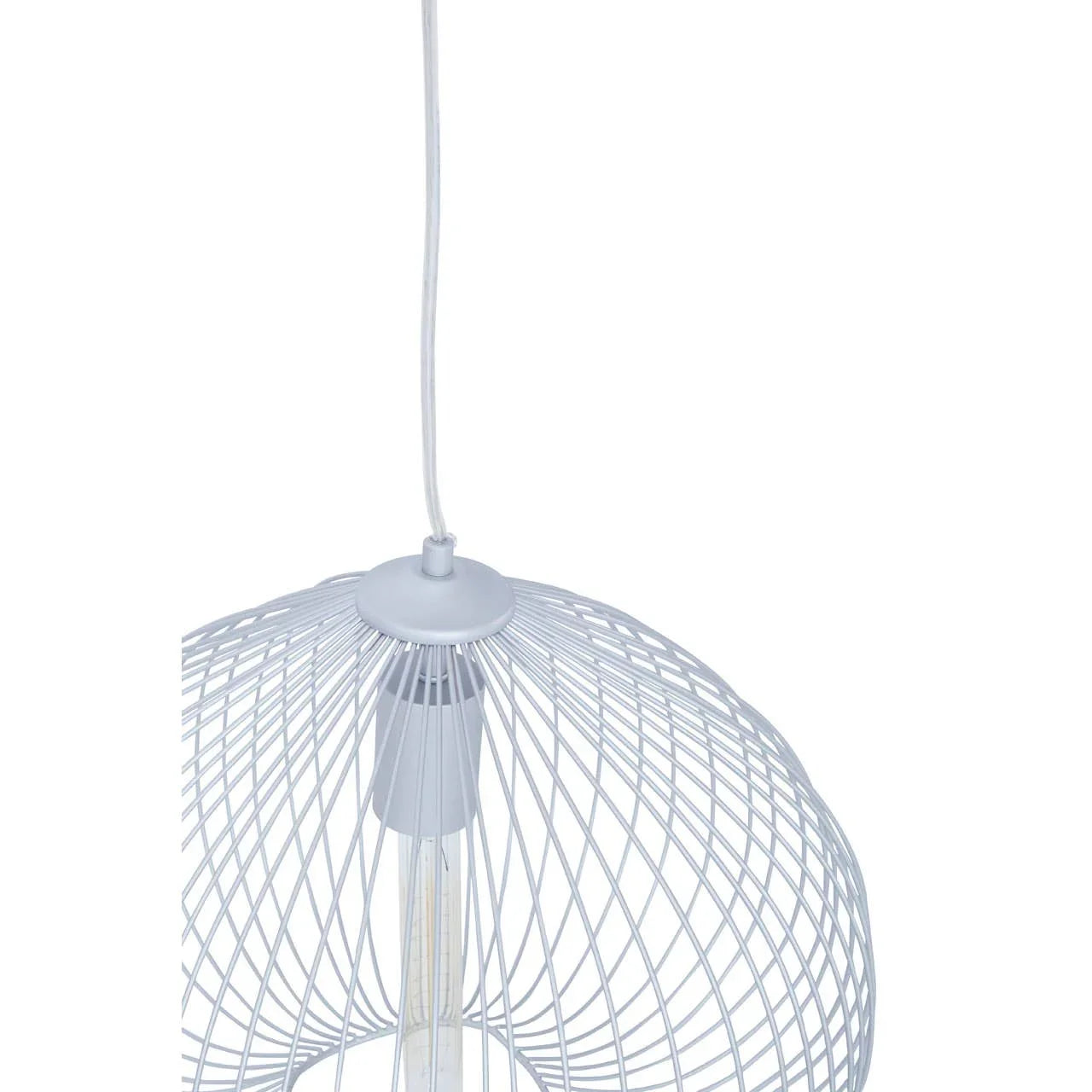 Geometric Wire Pendant Light