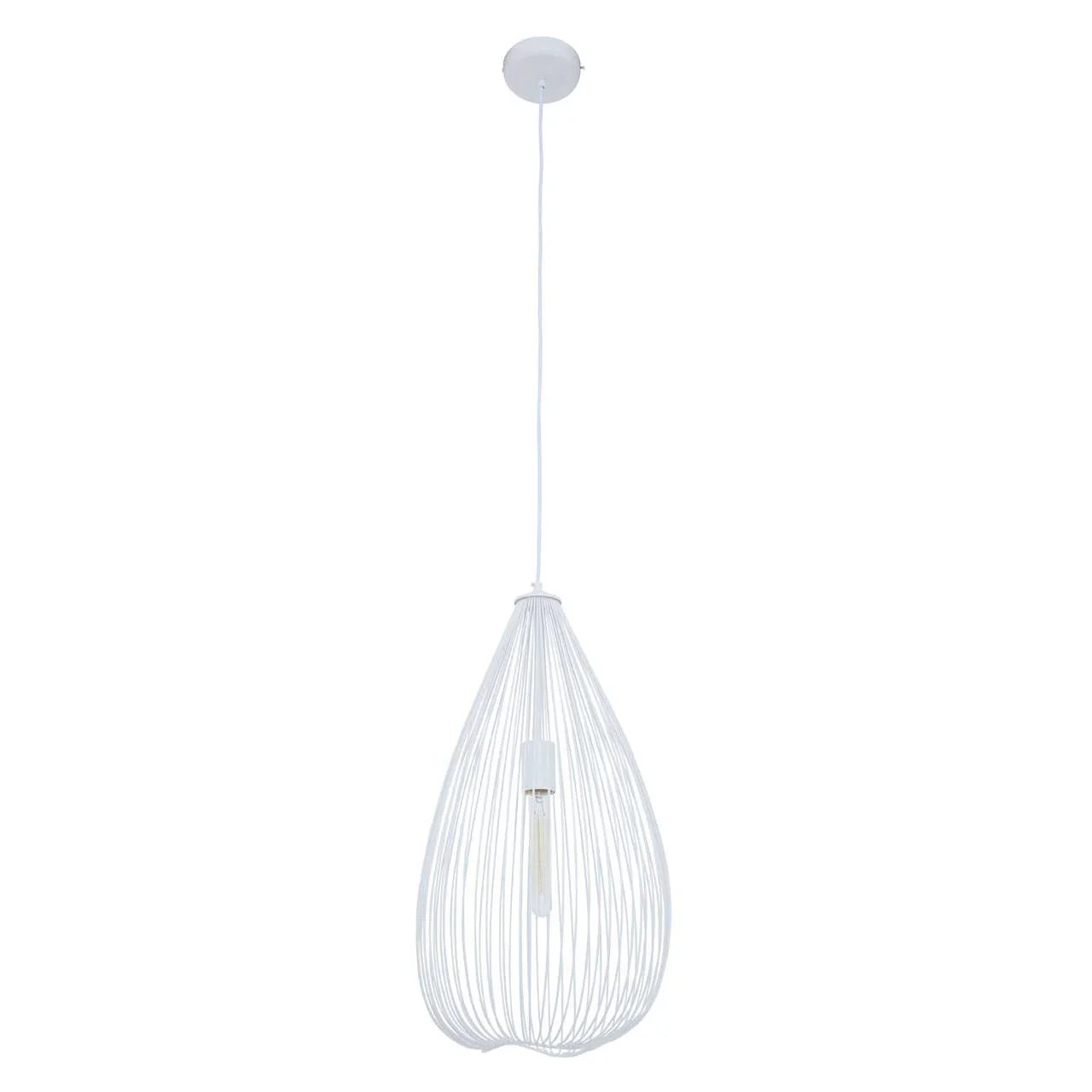 Modern Wire Teardrop Pendant Light