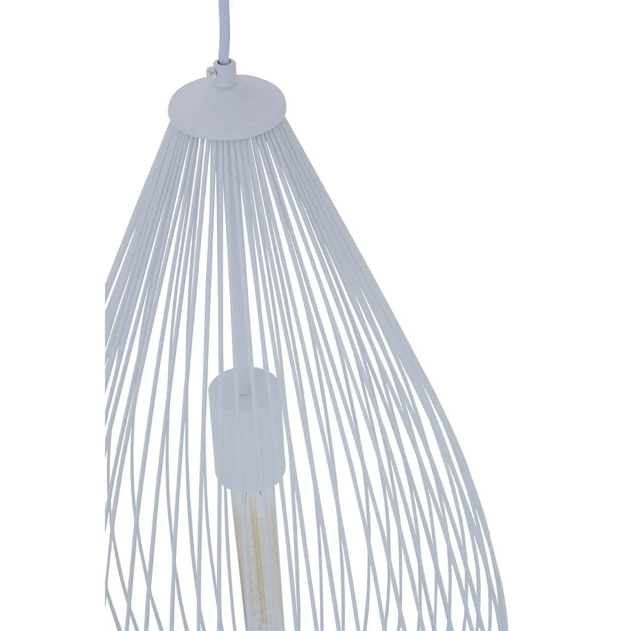 Modern Wire Teardrop Pendant Light
