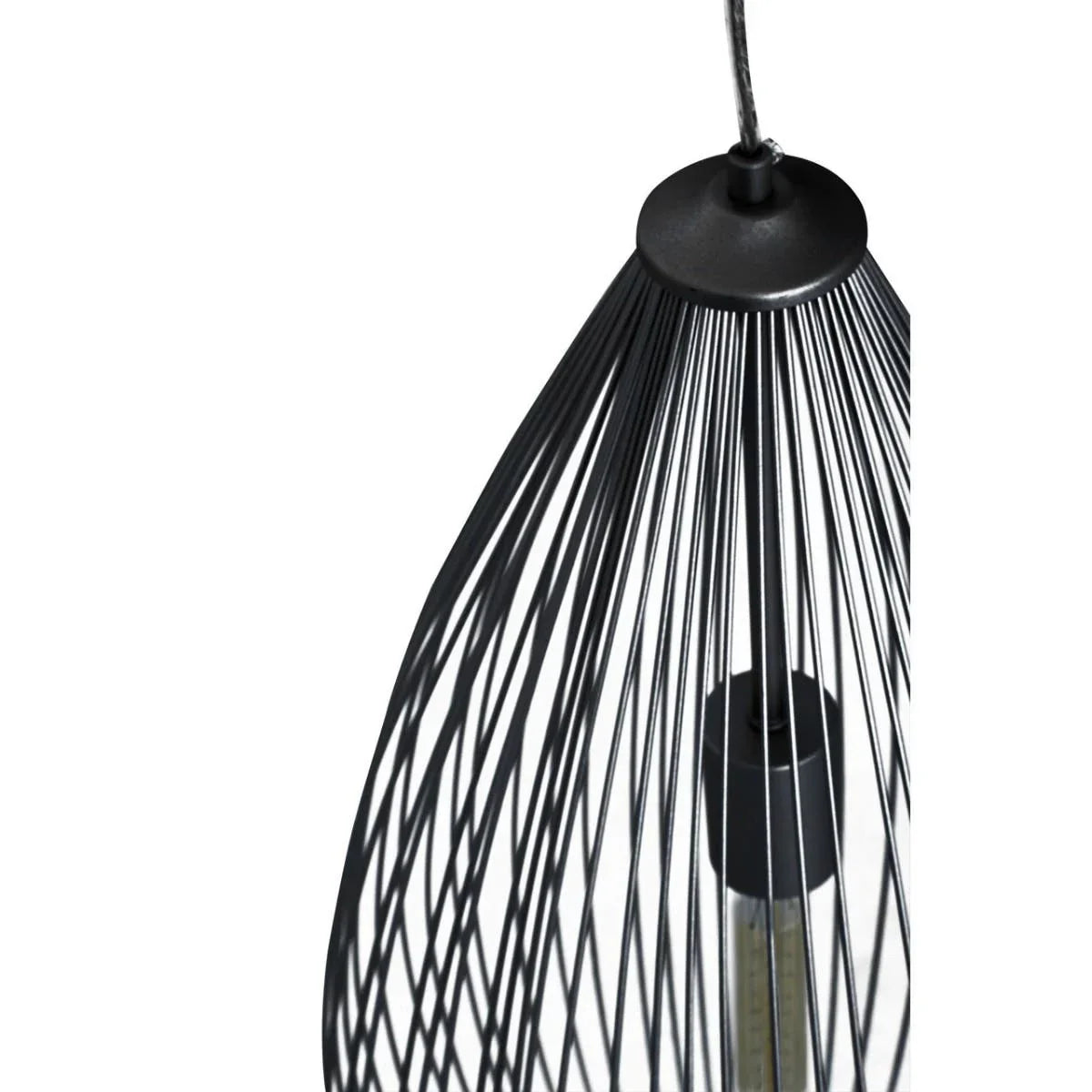 Sleek Teardrop Pendant Light