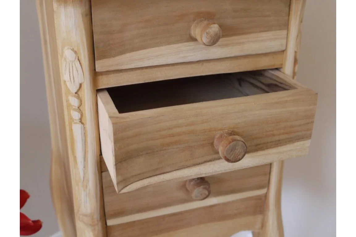 Bedside (Square/Unfinished) - 3143