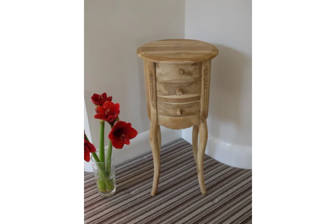 Bedside (Round/Unfinished) - 3144