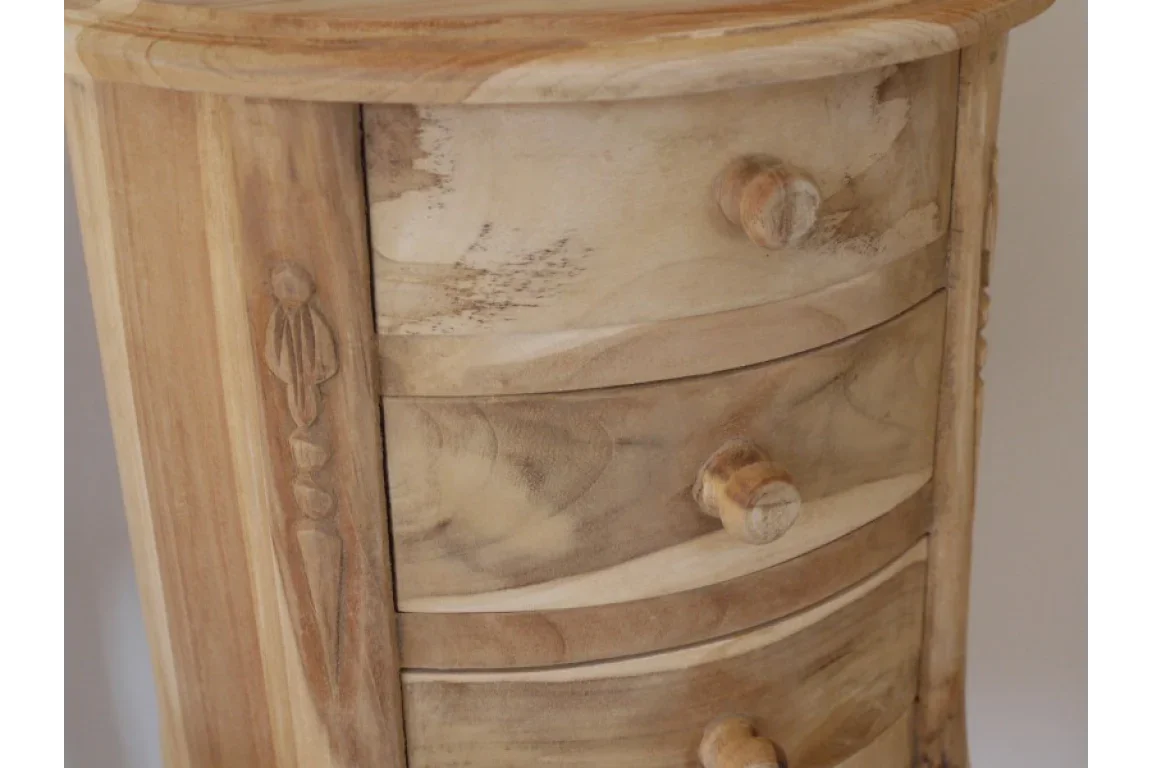 Bedside (Round/Unfinished) - 3144