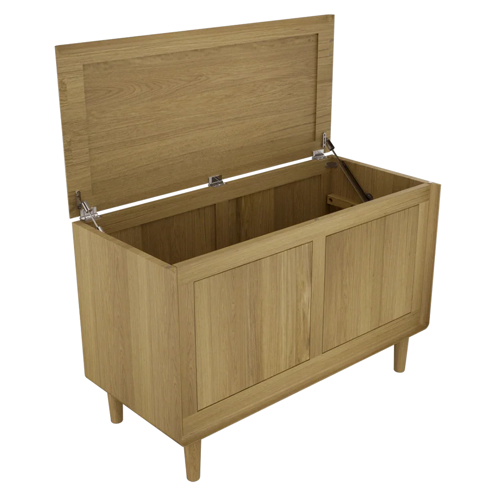 Scandic blanket box