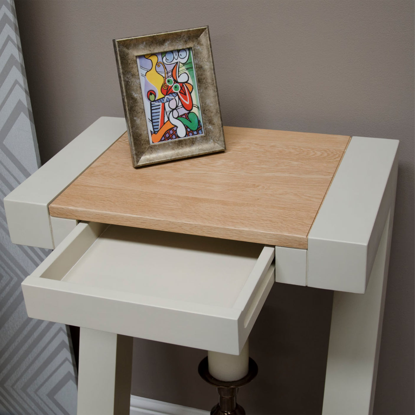 Painted Z Small Hall table