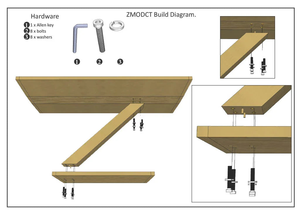 Z Modern Coffee Table