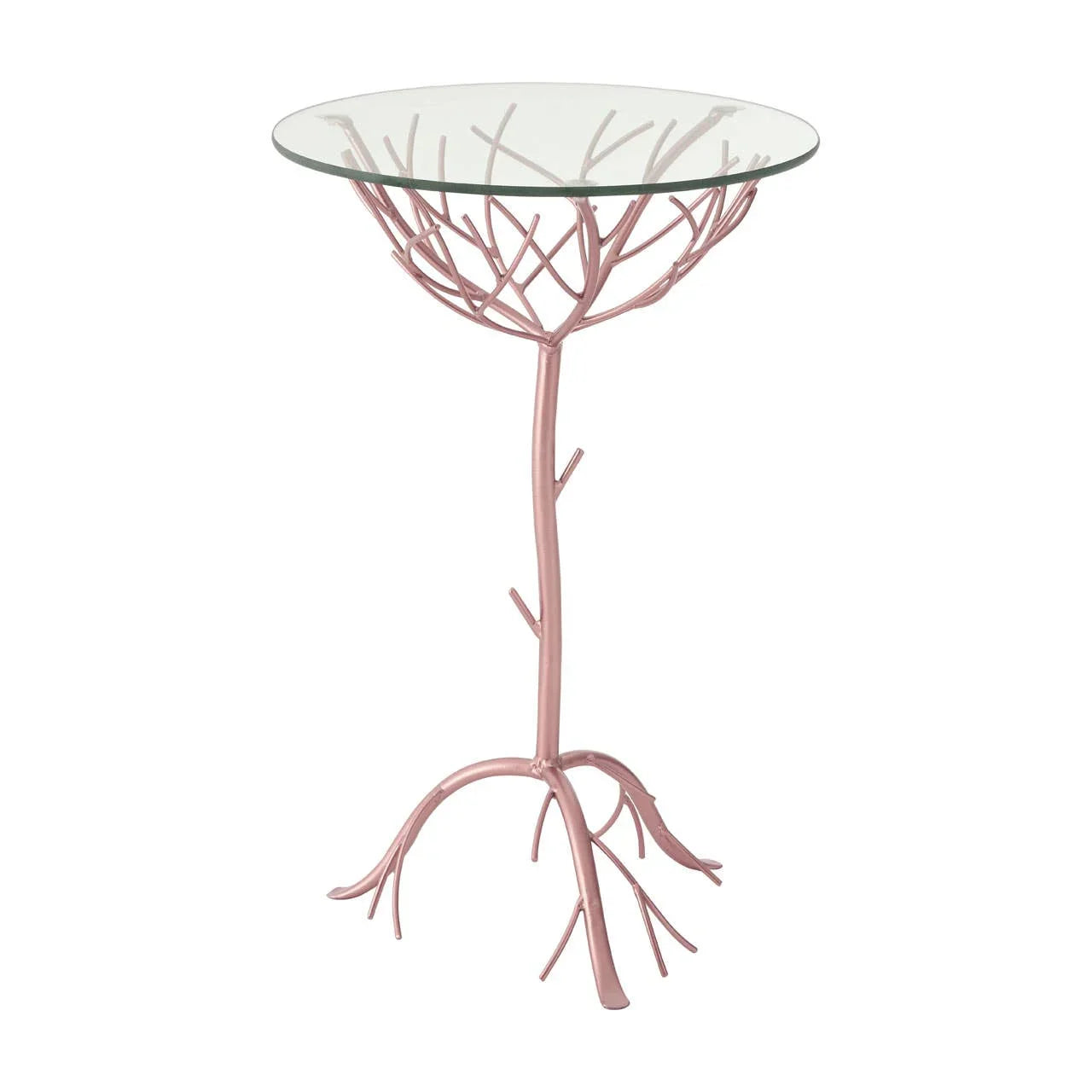 Branch Iron Tree Table