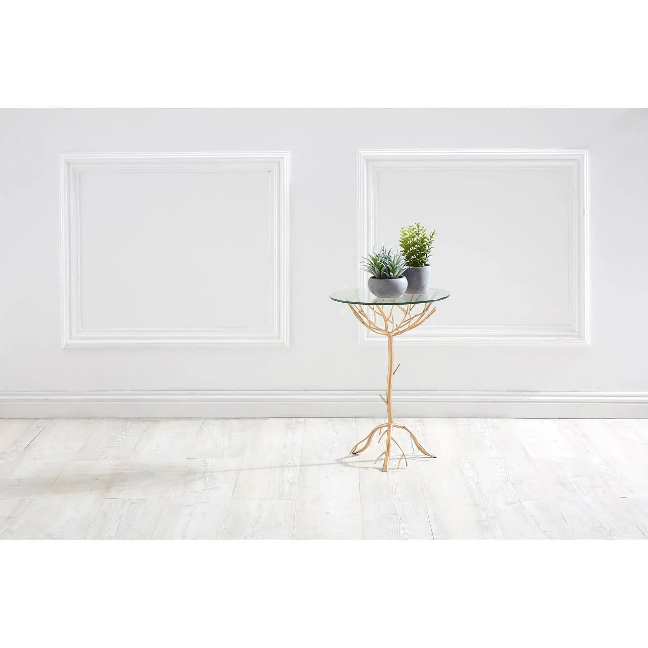 Branch Iron Tree Table