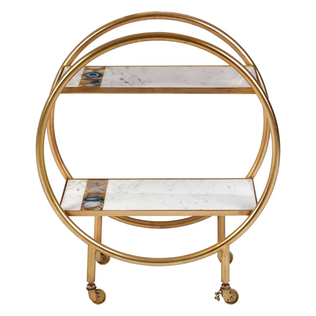 Luxe Marble Bar Cart