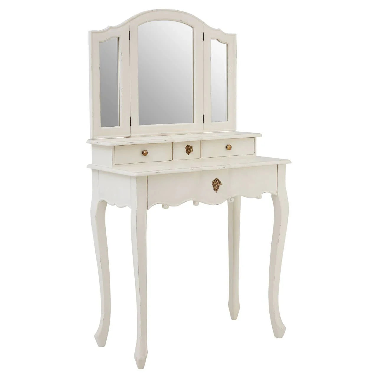 Elegant White Dressing Table
