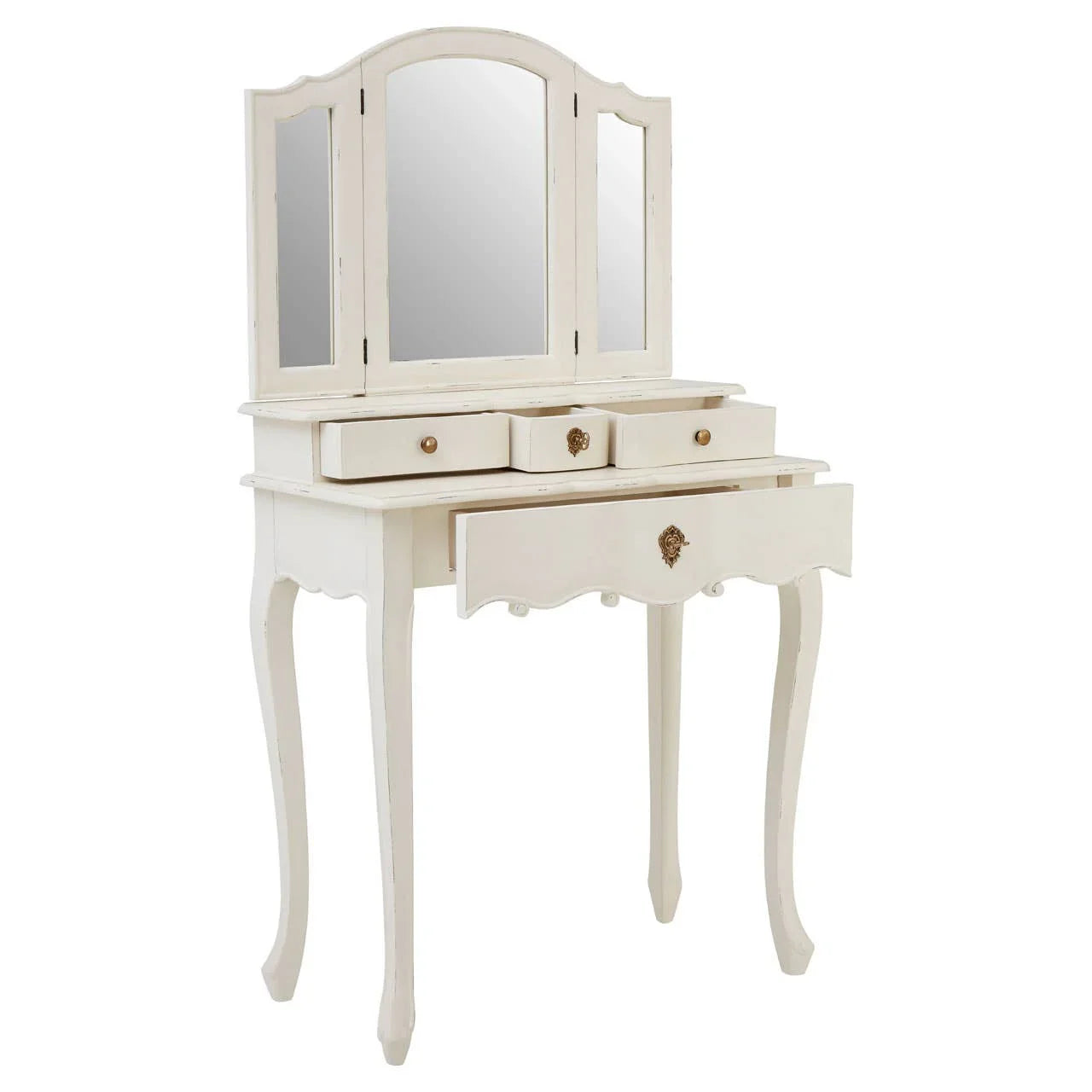 Elegant White Dressing Table