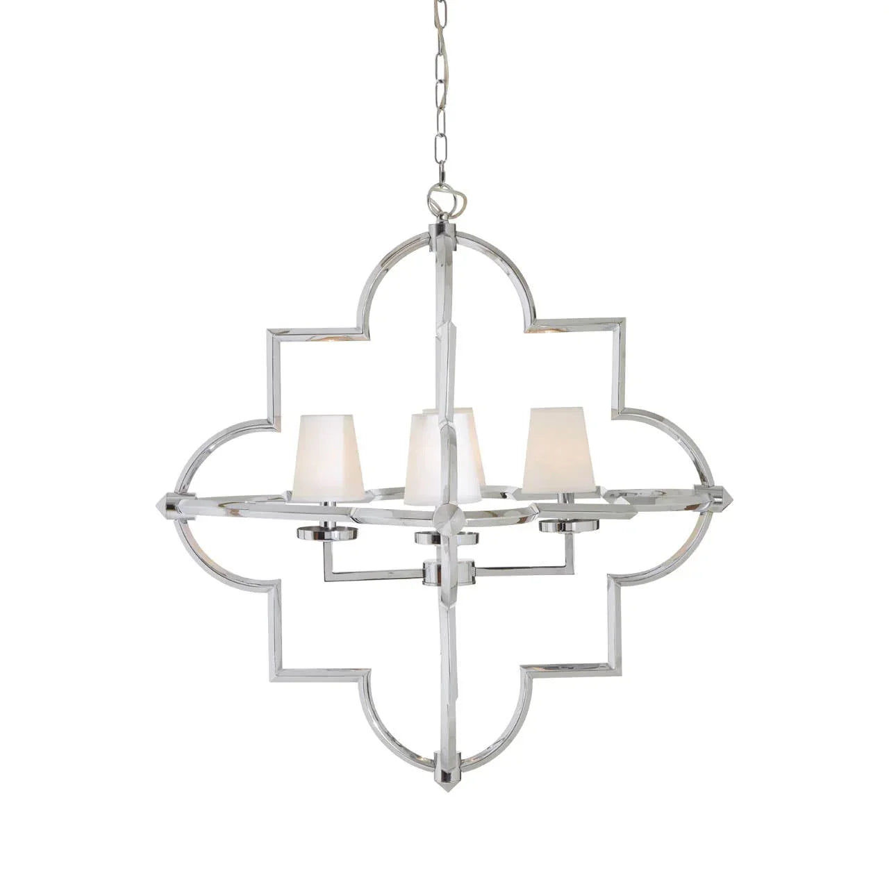 Moorish Chrome Pendant Light