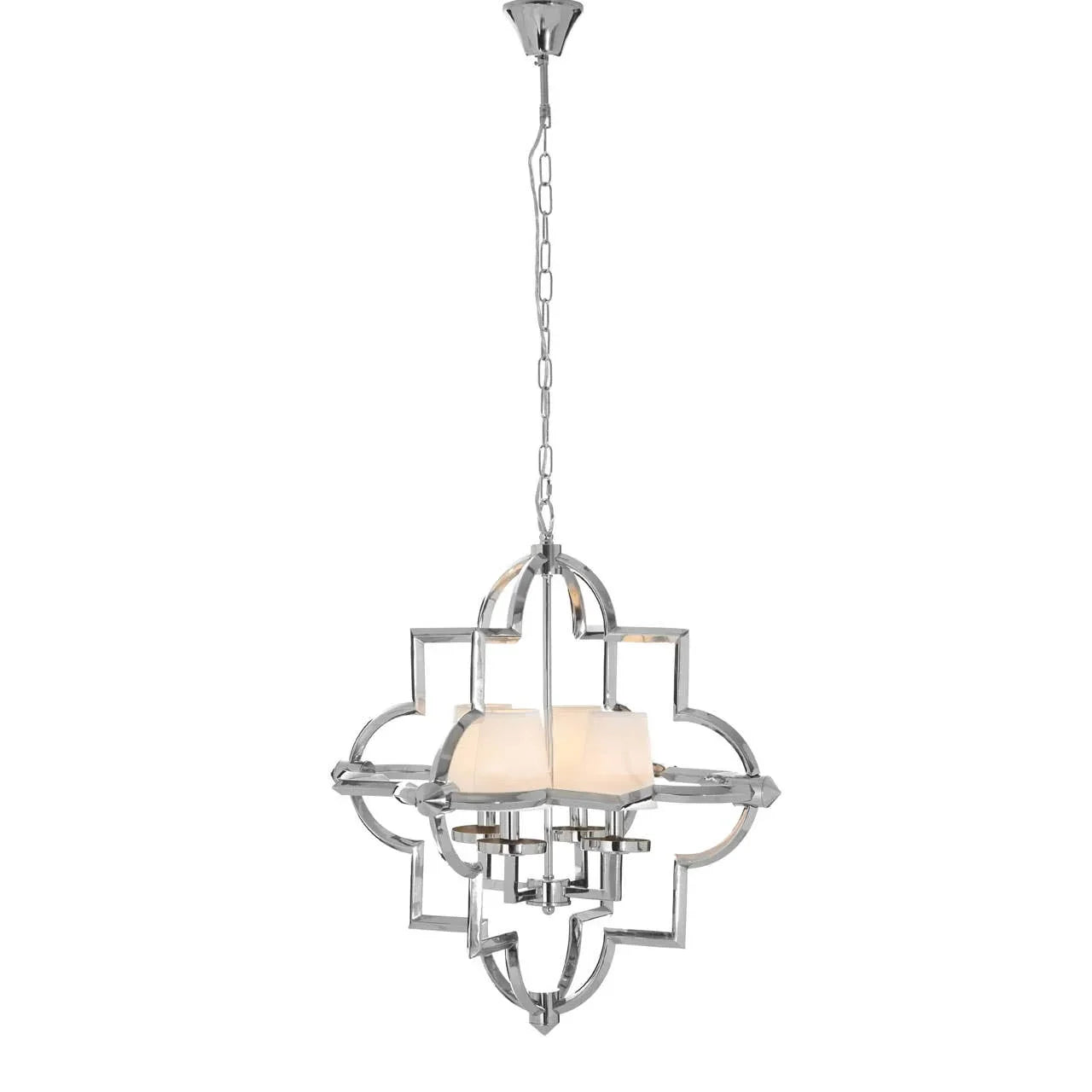 Moorish Chrome Pendant Light