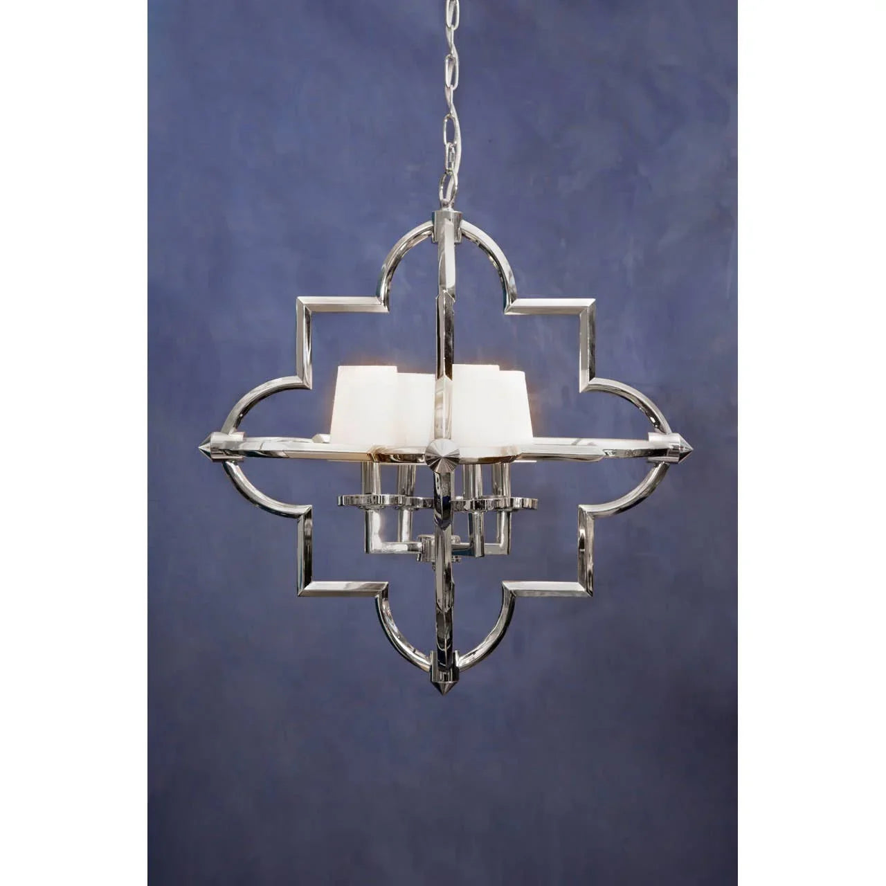 Moorish Chrome Pendant Light
