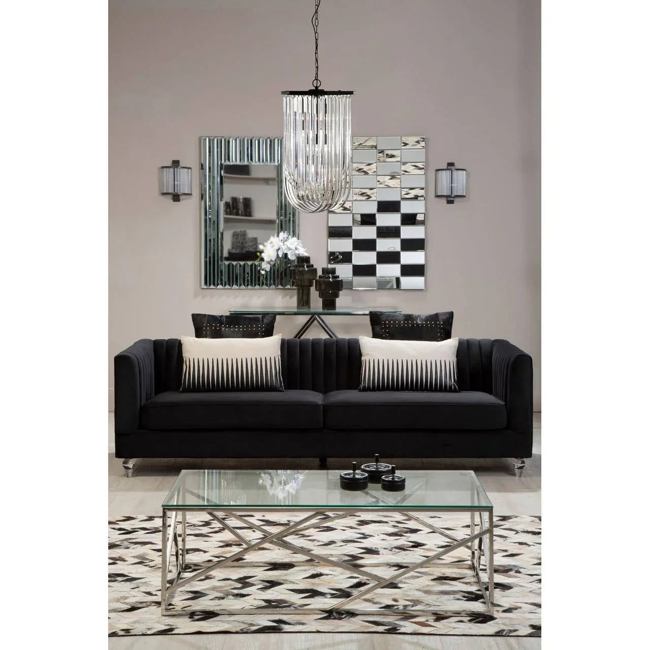 Crystal Chain Pendant Light