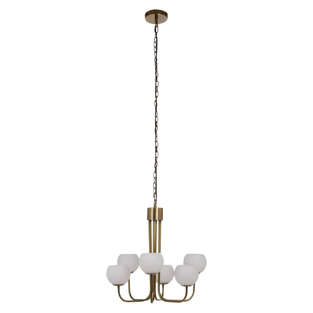 Luxe Brass Chandelier