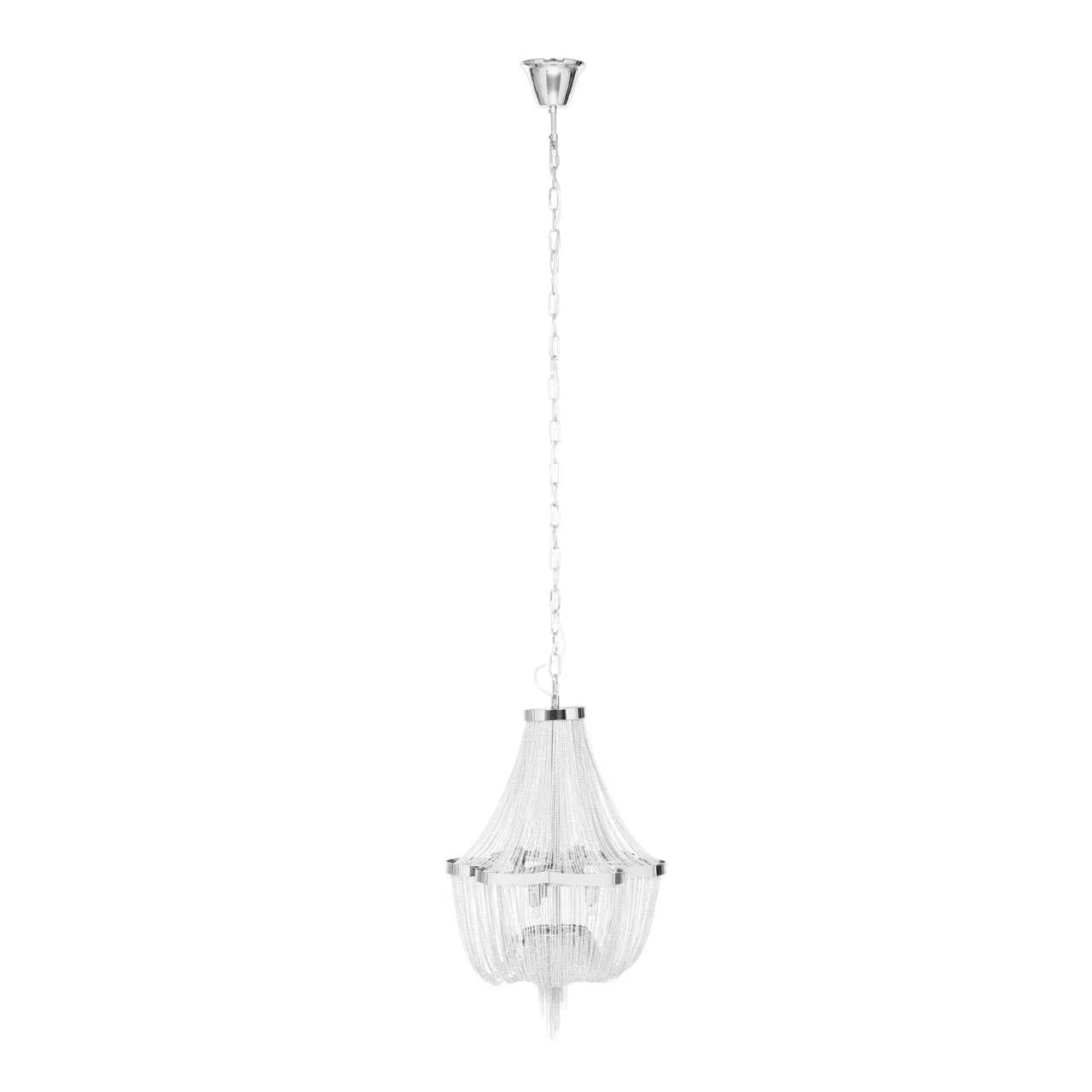 Luxe Chrome Pendant Light