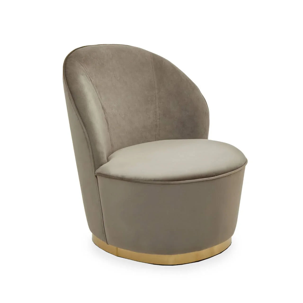 Luxe Velvet Barrel Chair